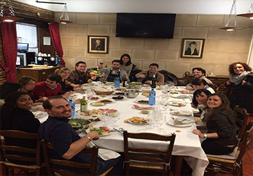 celebracion comida la becada